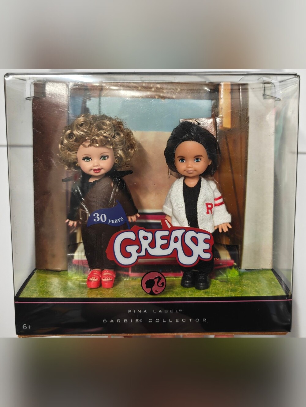 Mattel Barbie Collector Grease Pink Label Kelly & Tommy 30th Anniv Doll Set